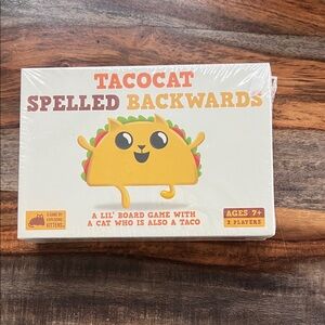 Tacocat Spelled Backwards Board Game